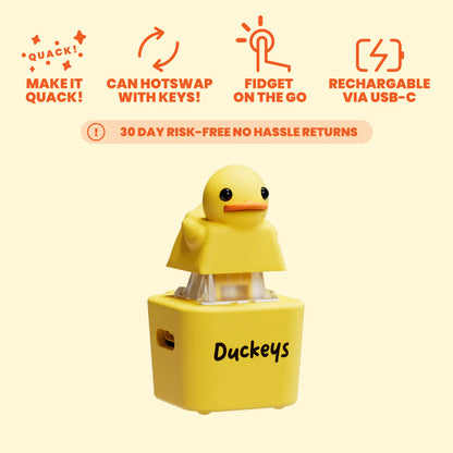 Duck Fidget Toy That Quacks