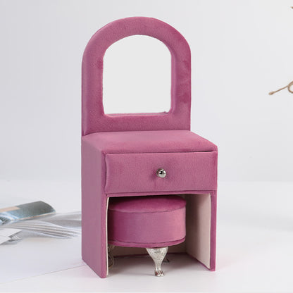 Openable Miniature Sofa Jewelry Box