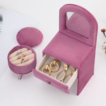 Openable Miniature Sofa Jewelry Box