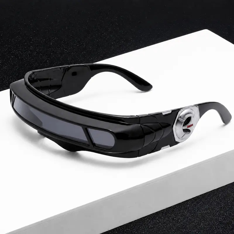 X-Energy Sunglasses Cyclops Future Hero Visor Cyberpunk Eyewear Props