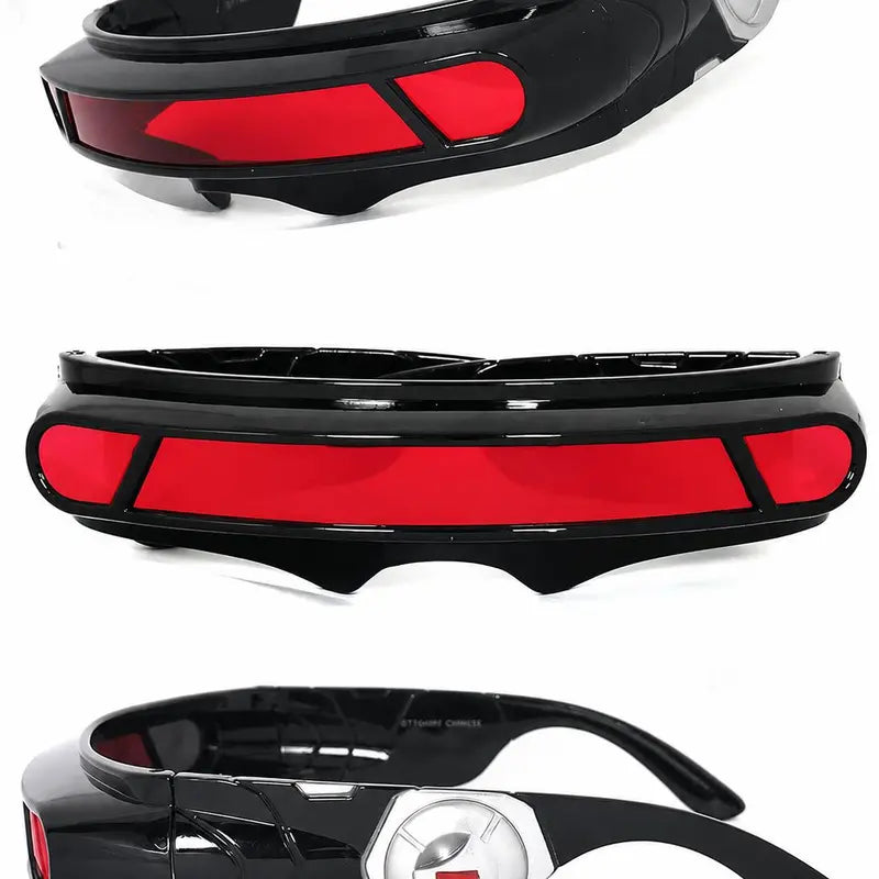 X-Energy Sunglasses Cyclops Future Hero Visor Cyberpunk Eyewear Props