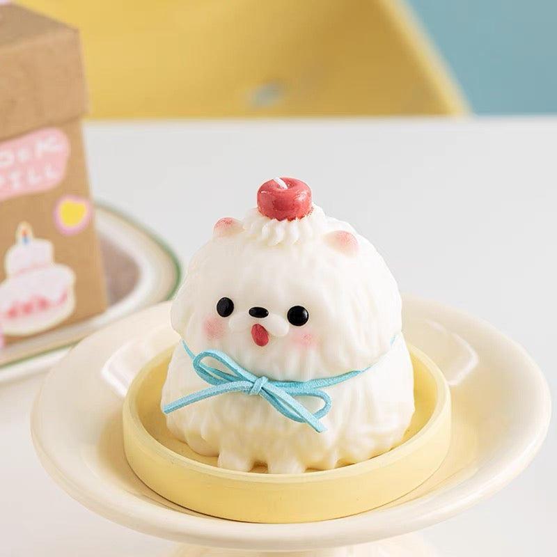 Cute Dog Scented Candle