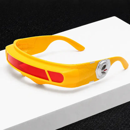 X-Energy Sunglasses Cyclops Future Hero Visor Cyberpunk Eyewear Props