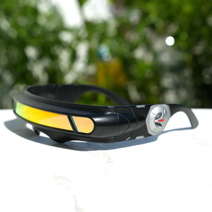 X-Energy Sunglasses Cyclops Future Hero Visor Cyberpunk Eyewear Props