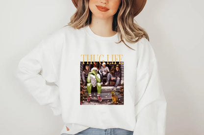 Thug Life Grinch Movie T-shirt/Sweatshirt/Hoodie